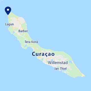 Playa Grandi aka Playa Piskadó on Curacao map