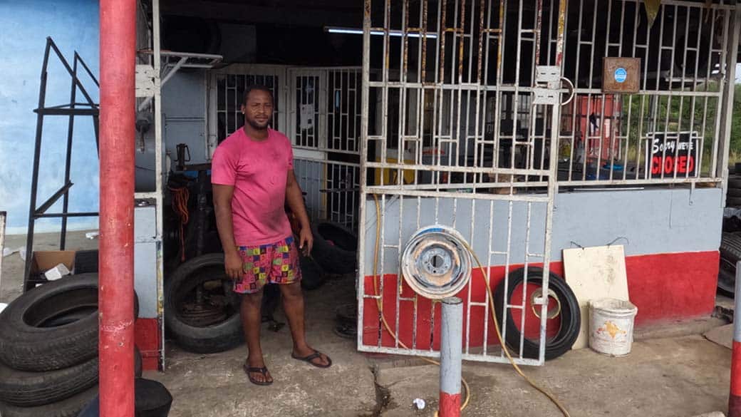 Tire service in Curacao