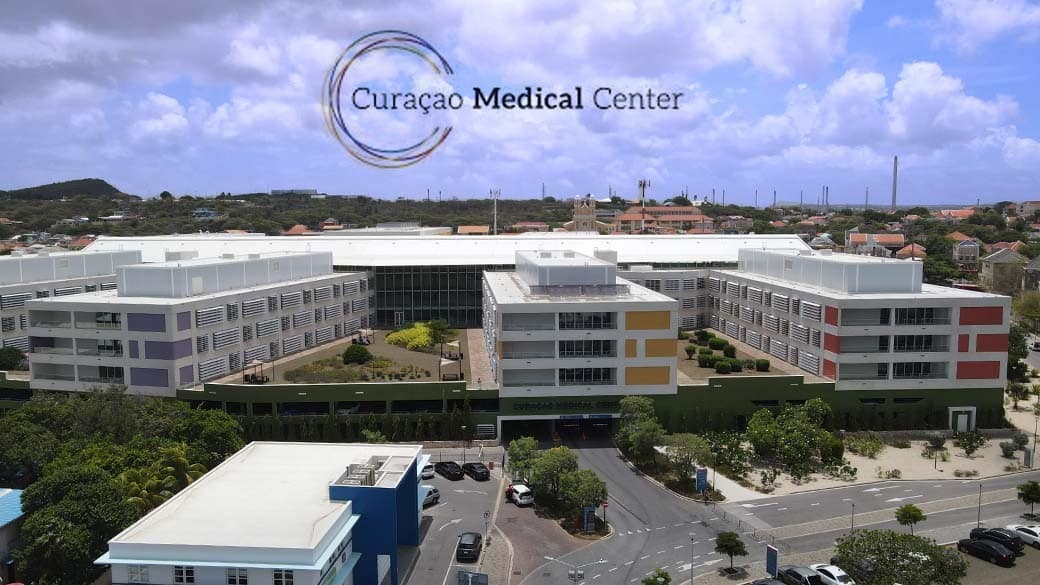 Aerial view of the Curacao Medical Center (CMC)