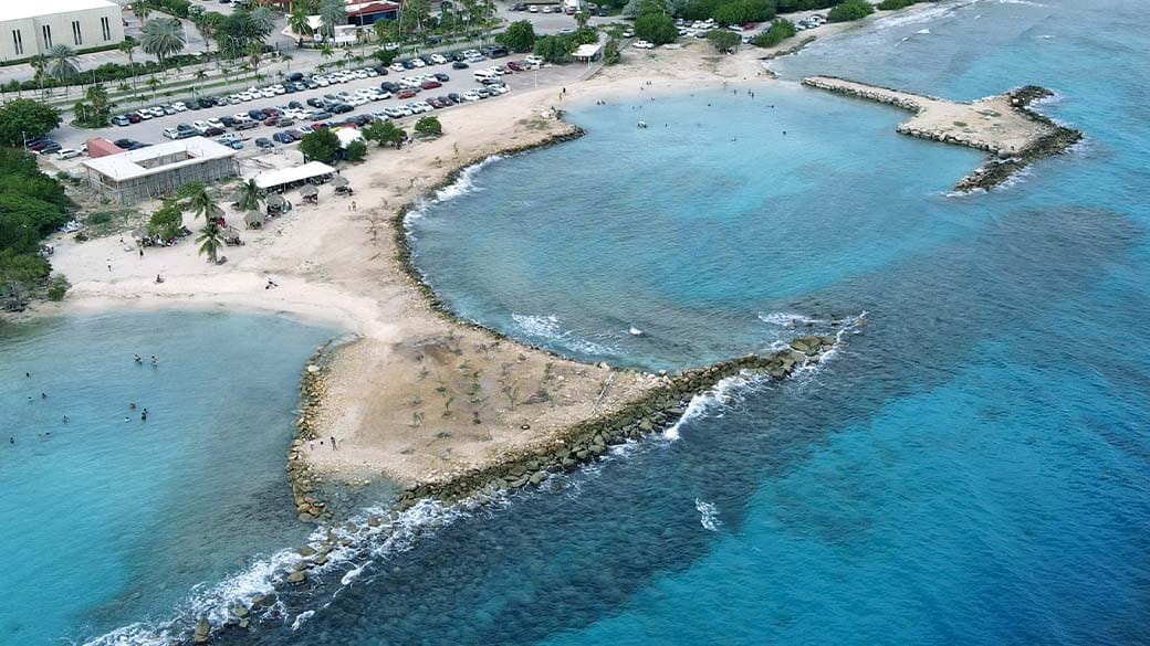 Luftbild des Playa Parasasa