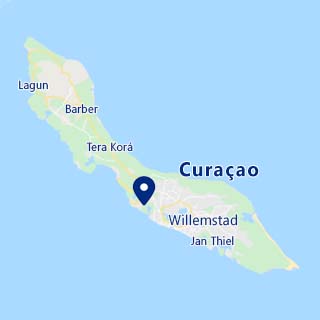 Dive Travel Curacao on Curacao map