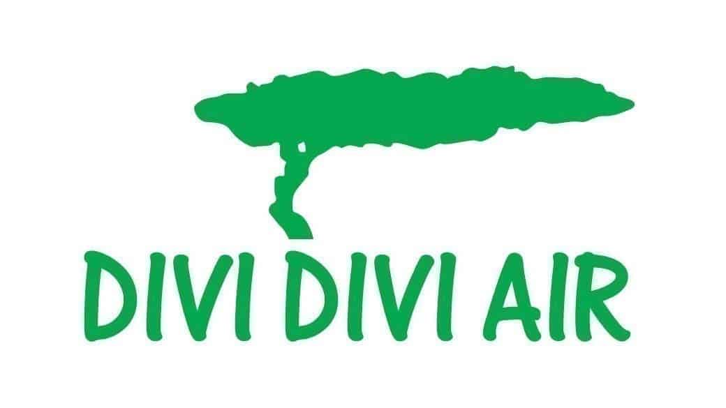 Bild Divi Divi Air CC BY-SA 4.0, via Wikimedia Commons - Logo der Fluggesellschaft Divi Divi Air: ein grüner Divi Divi Baum auf weißem Grund