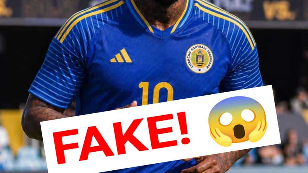 Fake und Scam: das gefälschte Trikot der Curacao Nationalmannschaft zur FIFA WM 2026