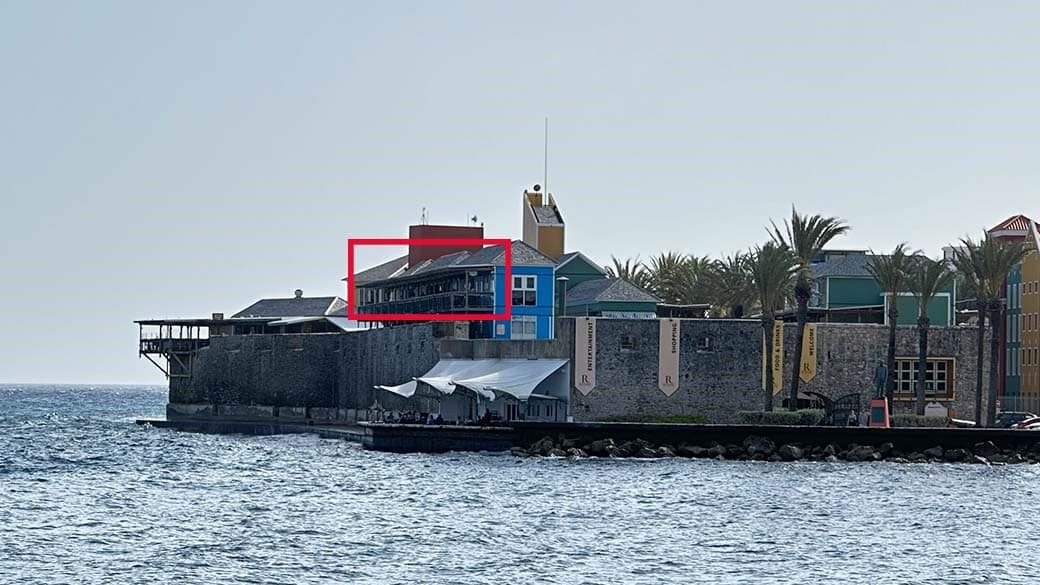 Restaurant im Rif Fort, in dem der Großbrand ausbrach