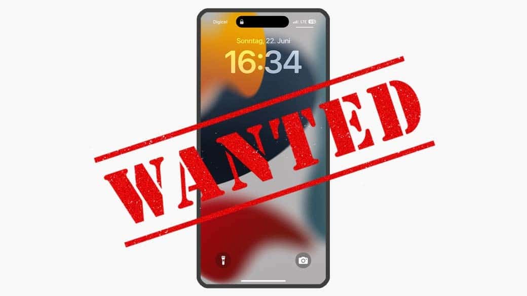 Verlorenes iPhone 15 Pro gesucht